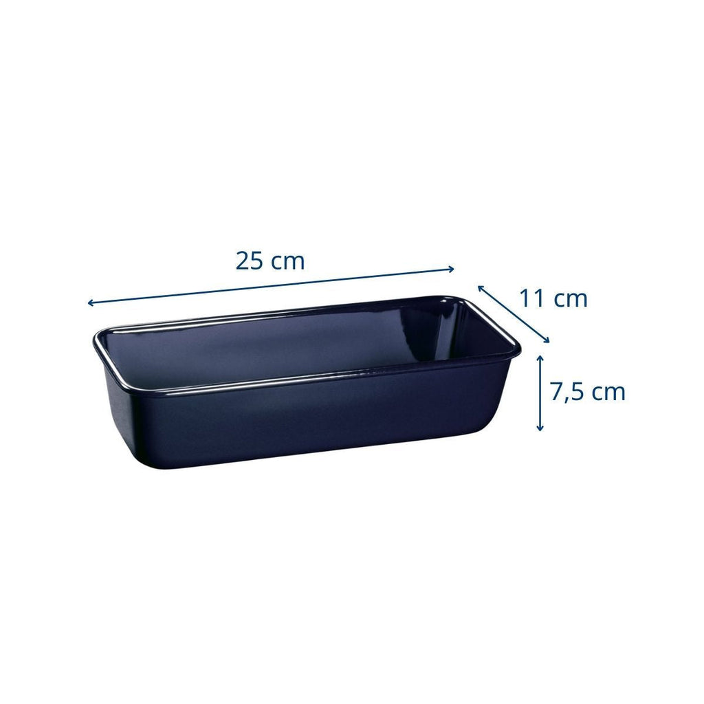 Dr Oetker - Lot De 2 Moules À Cake Coins Arrondis 25 Cm Dr. Oetker Back Liebe - Bleu