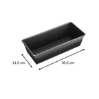 Zenker - Lot De 2 Moules À Cake 30,5 Cm Zenker Black Metallic - Noir