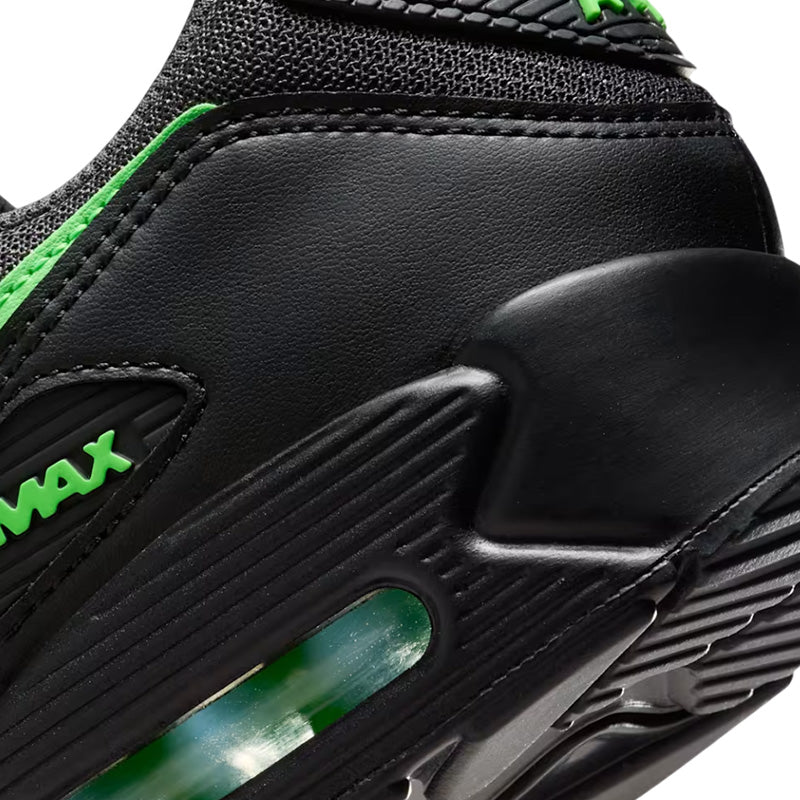 Baskets Nike Air Max 90 Se - Noir, Vert