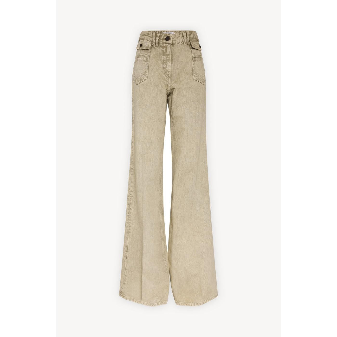 Pantalon Jean Anna - Kaki Clair
