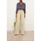 Pantalon Jean Anna - Kaki Clair