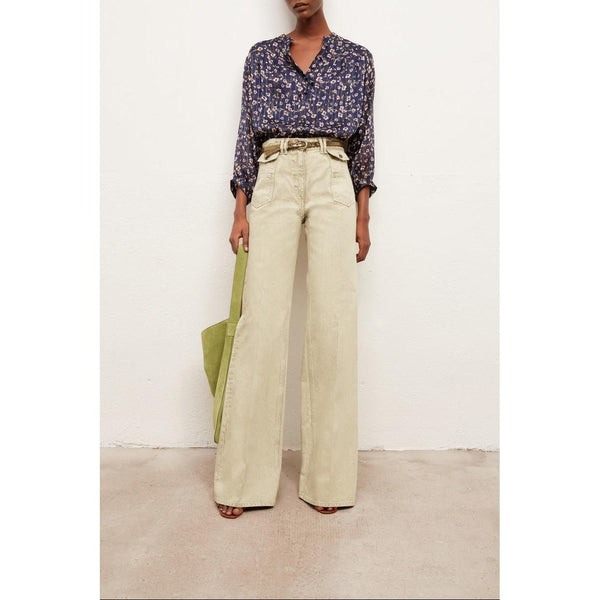 Pantalon Jean Anna - Kaki Clair