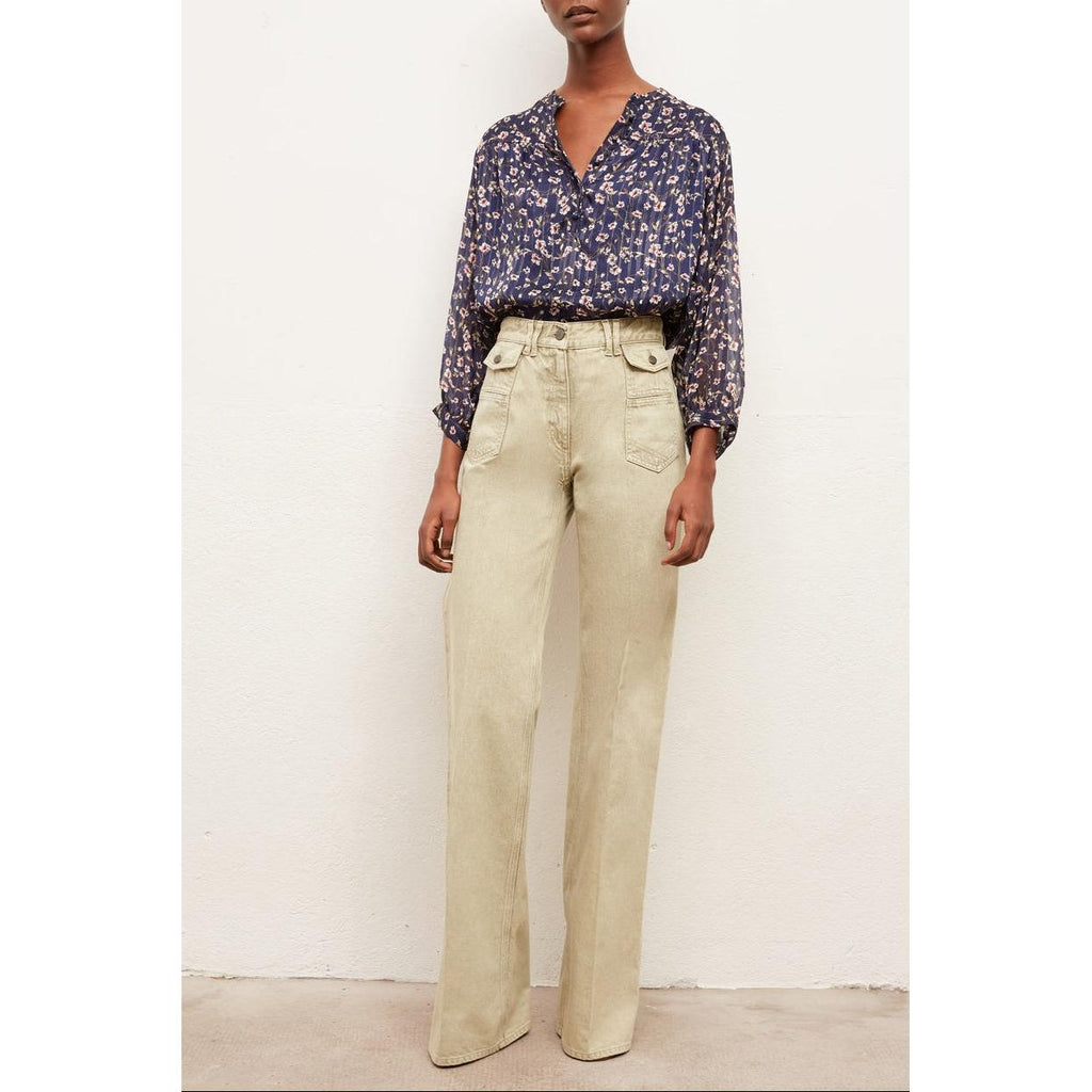 Pantalon Jean Anna - Kaki Clair