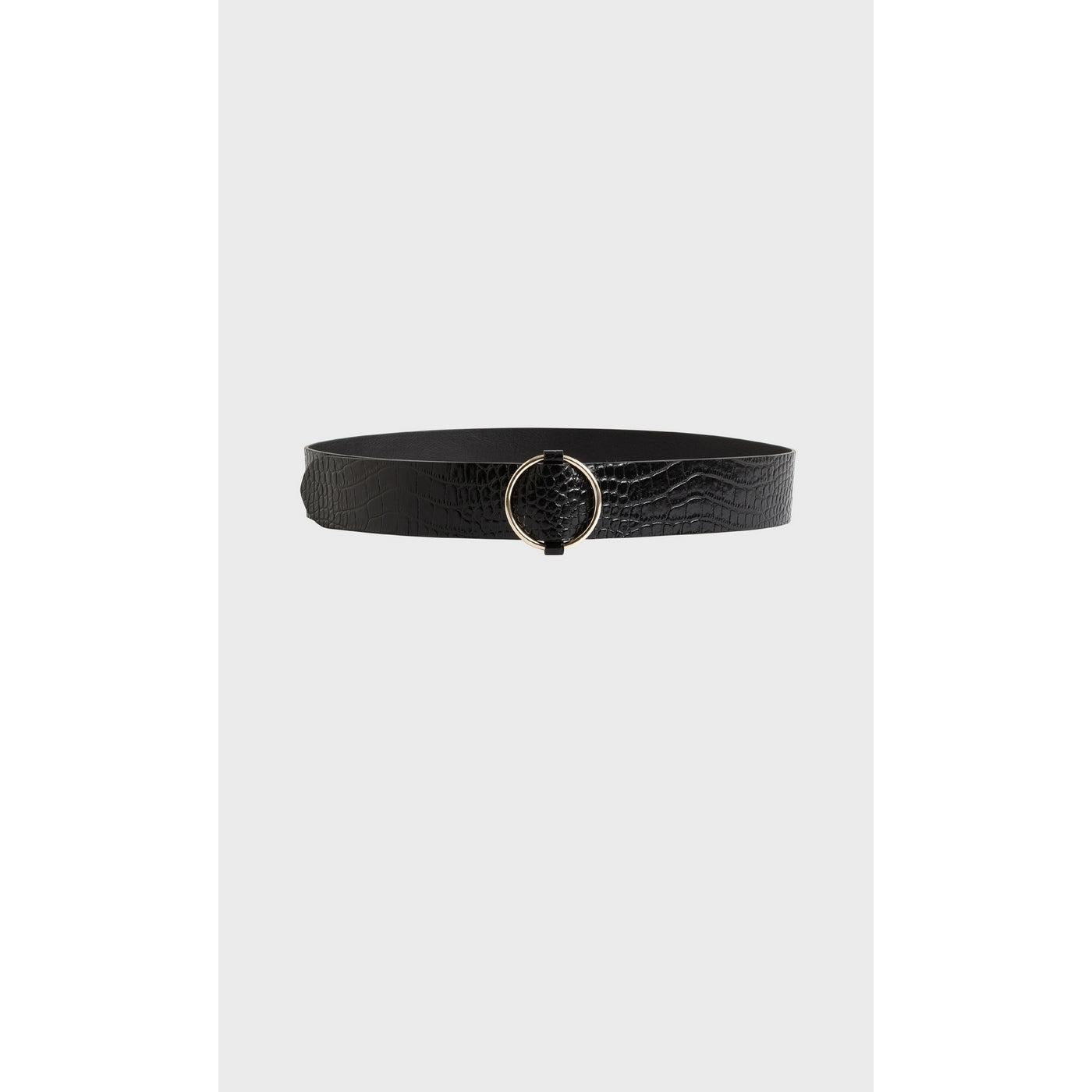 Ceinture Round - Noir