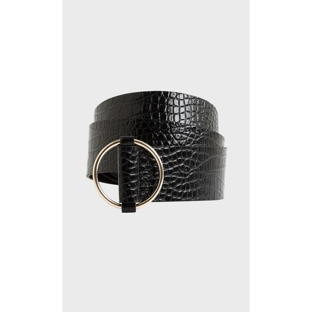 Ceinture Round - Noir