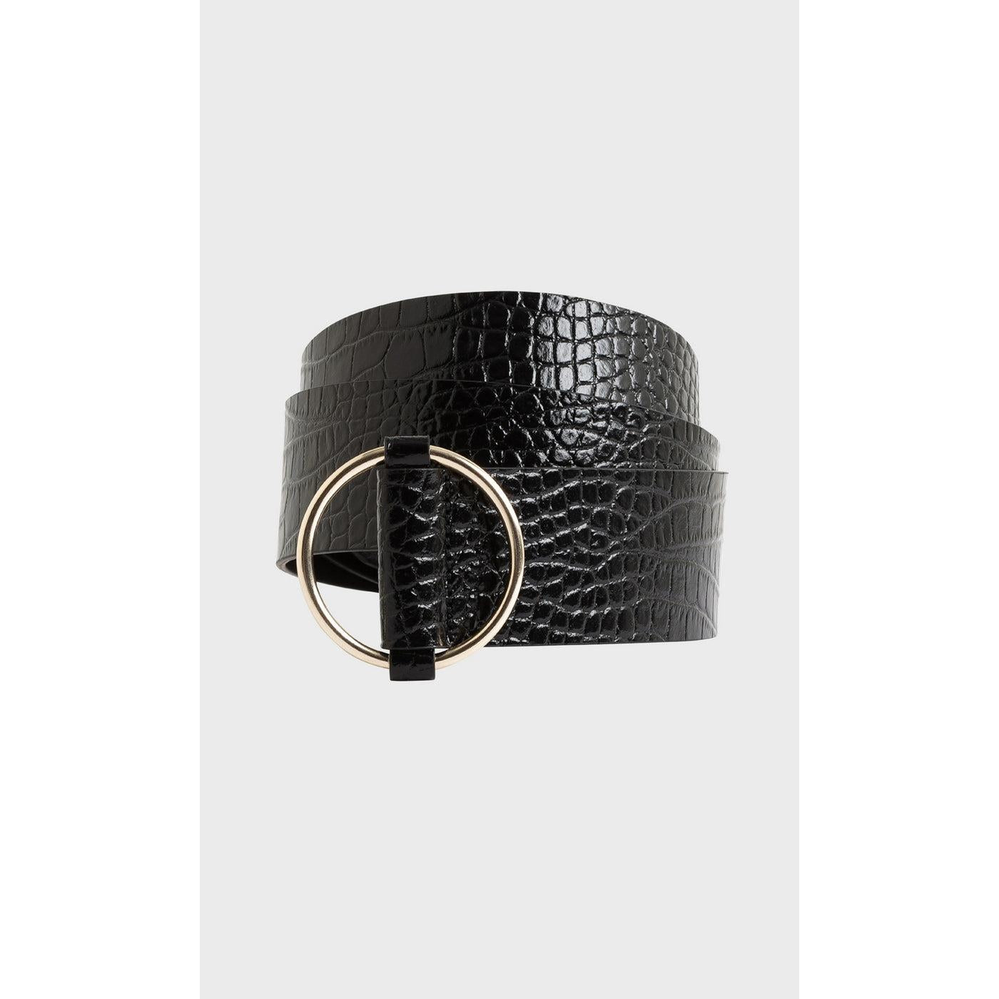 Ceinture Round - Noir