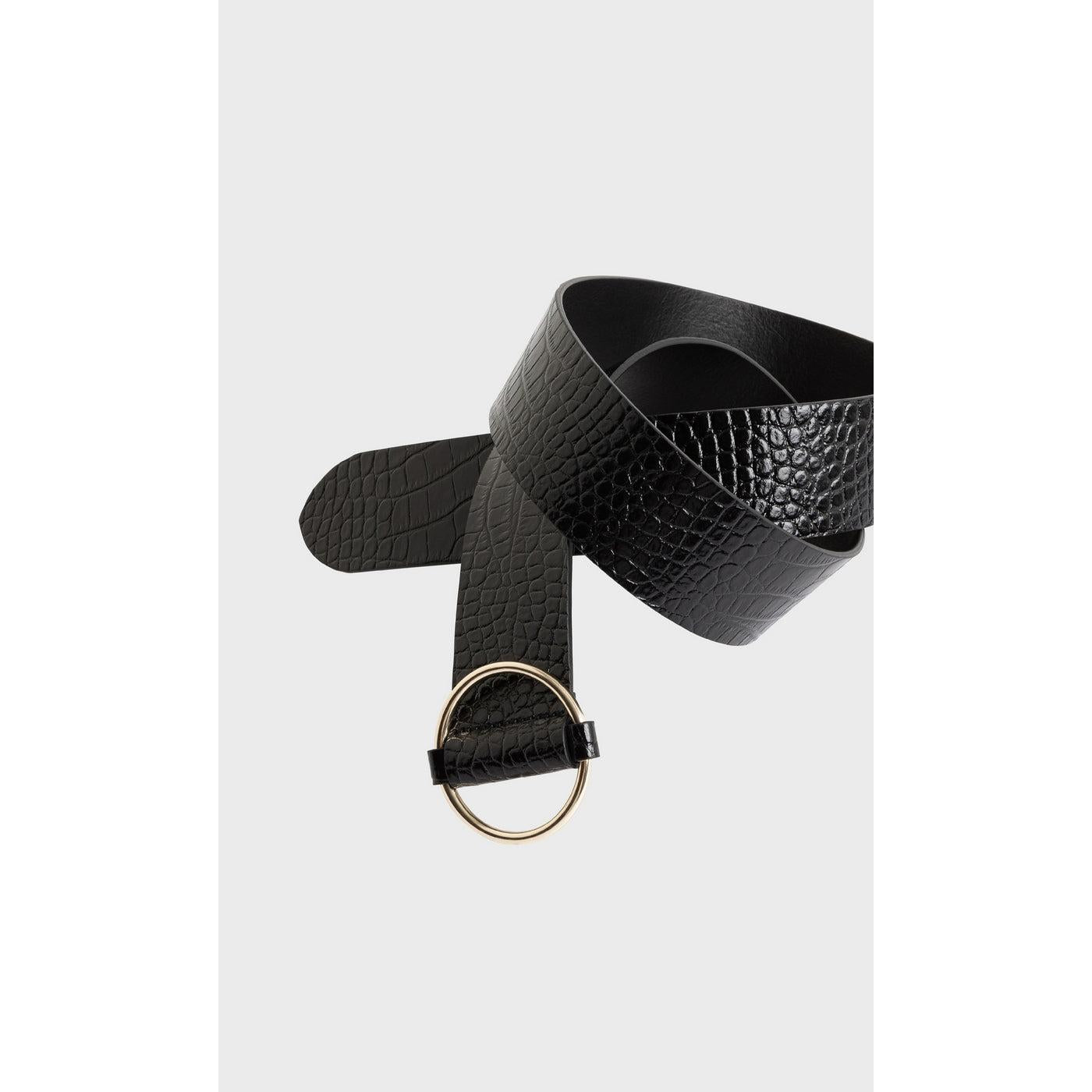 Ceinture Round - Noir