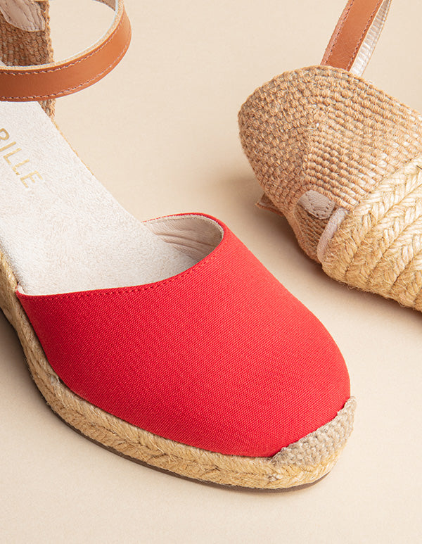Espadrilles Dolce Vita Bride - Rouge - Femme