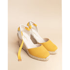 Espadrilles Talon Dole Vita Ruban - Miel - Femme