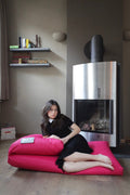 Pouf Double Fun - 60x60x36cm - Fushia