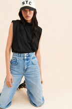 Pantalon Double Waist Long Barrel - Weston