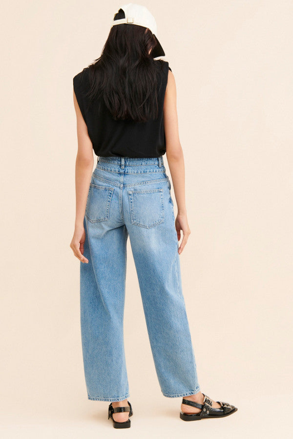 Pantalon Double Waist Long Barrel - Weston