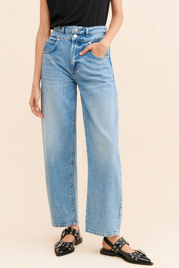 Pantalon Double Waist Long Barrel - Weston