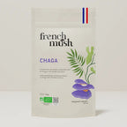 French Mush compléments alimentaires à base d'extraits de champignons médicinaux biologiques fabriqués en France Le Chaga Bio - gélules - 168 Gélules