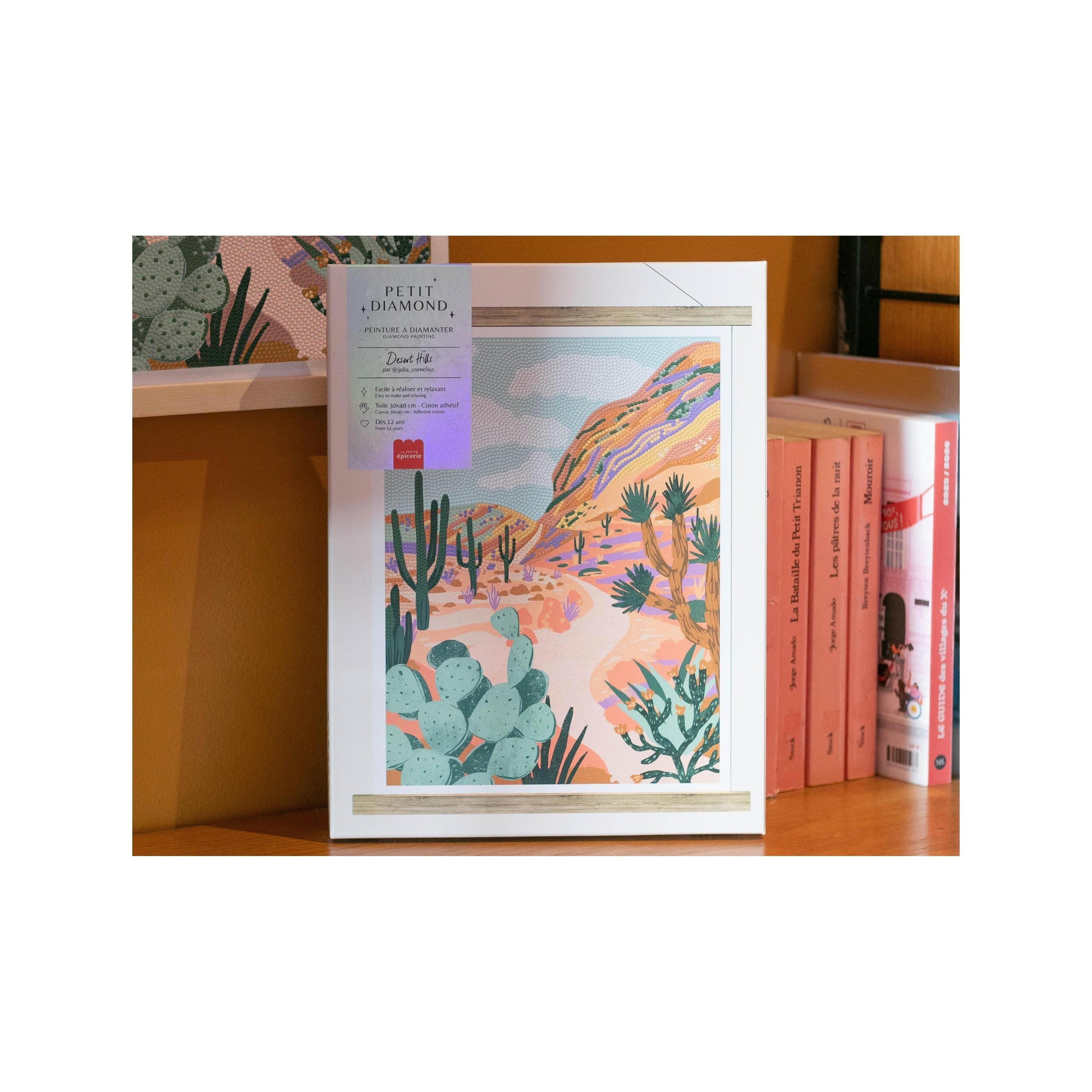 Coffret Petit Diamond - Diamond Painting Desert Hills Par Julia Cornelius