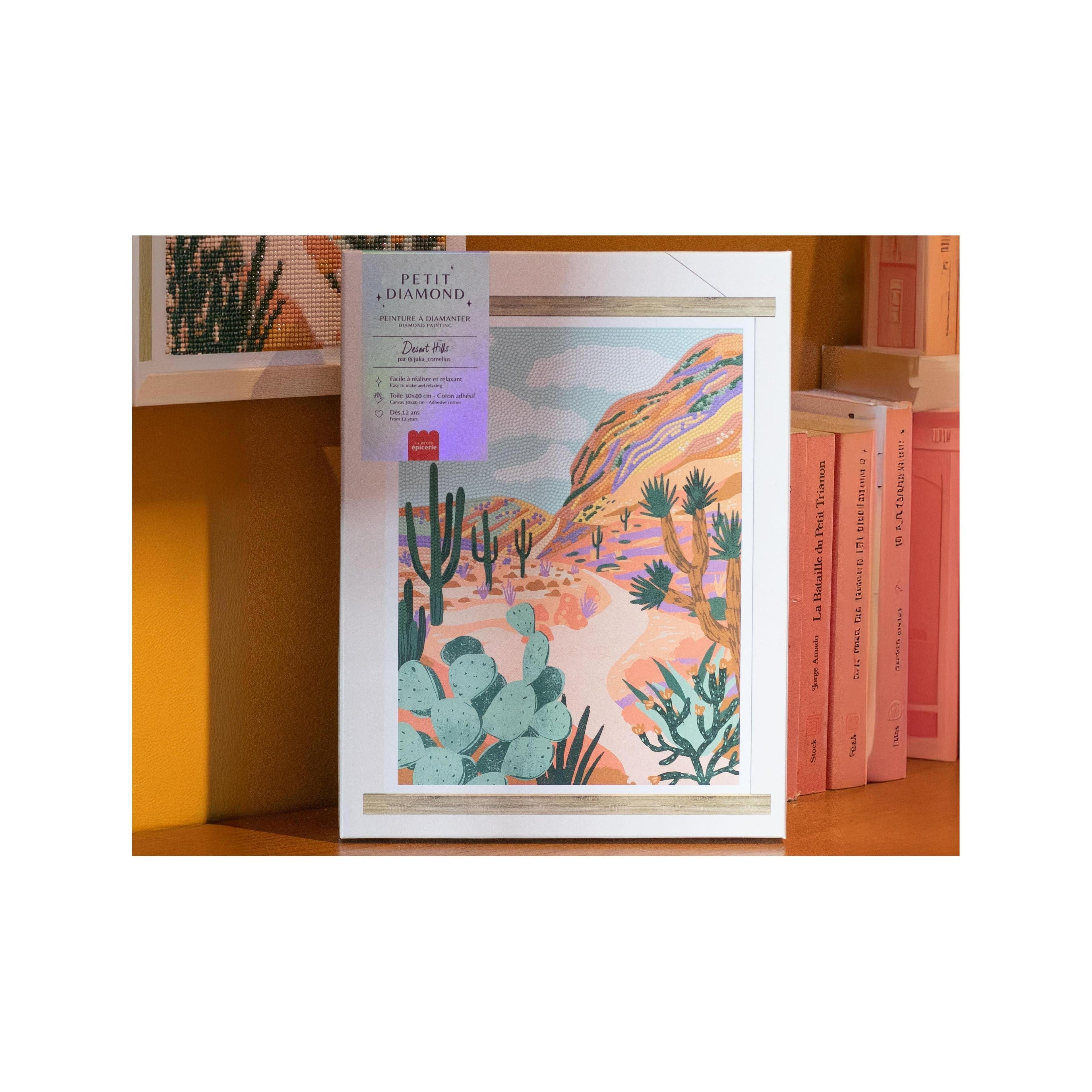 Coffret Petit Diamond - Diamond Painting Desert Hills Par Julia Cornelius