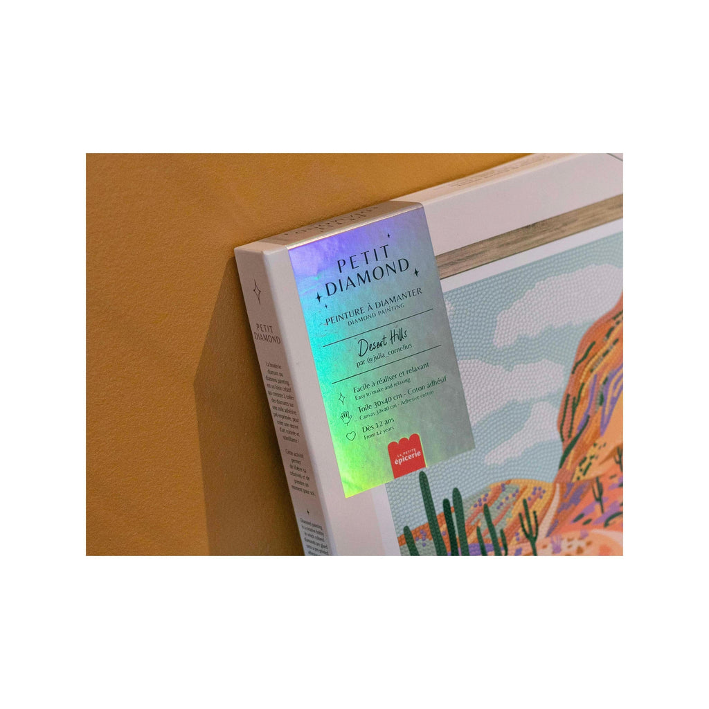 Coffret Petit Diamond - Diamond Painting Desert Hills Par Julia Cornelius
