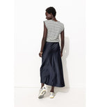 Robe Effet 2 en 1 Femme - Bleu Raye