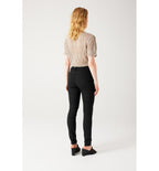 Ernest Jean Skinny Push Up - Noir Uni Fonce