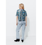 Basile Jean Droit High Rise - Jeans Uni Clair