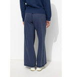 Pantalon de Jogging Large - Bleu Uni Fonce