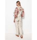 Salopette à Fleurs Femme - Multicolore Imprime