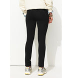 Leggings en Jersey Milano - Noir Uni Fonce