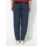 Pantalon de Tailleur Femme - Bleu Uni Fonce