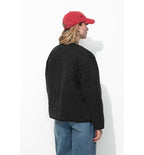 Veste Matelassée Femme - Noir Uni Fonce