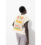 T-shirt Motif Devant et Dos - Naturel Imprime
