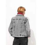 Veste en Jean Femme - Jeans Uni Clair