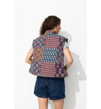 Veste Matelassée sans Manches - Multicolore Sans Rgt