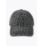 Casquette Léopard Femme - Gris Imprime