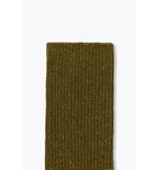 Chaussettes à Paillettes Femme - Vert Uni Colore