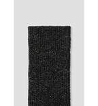 Chaussettes à Paillettes Femme - Gris Uni Fonce