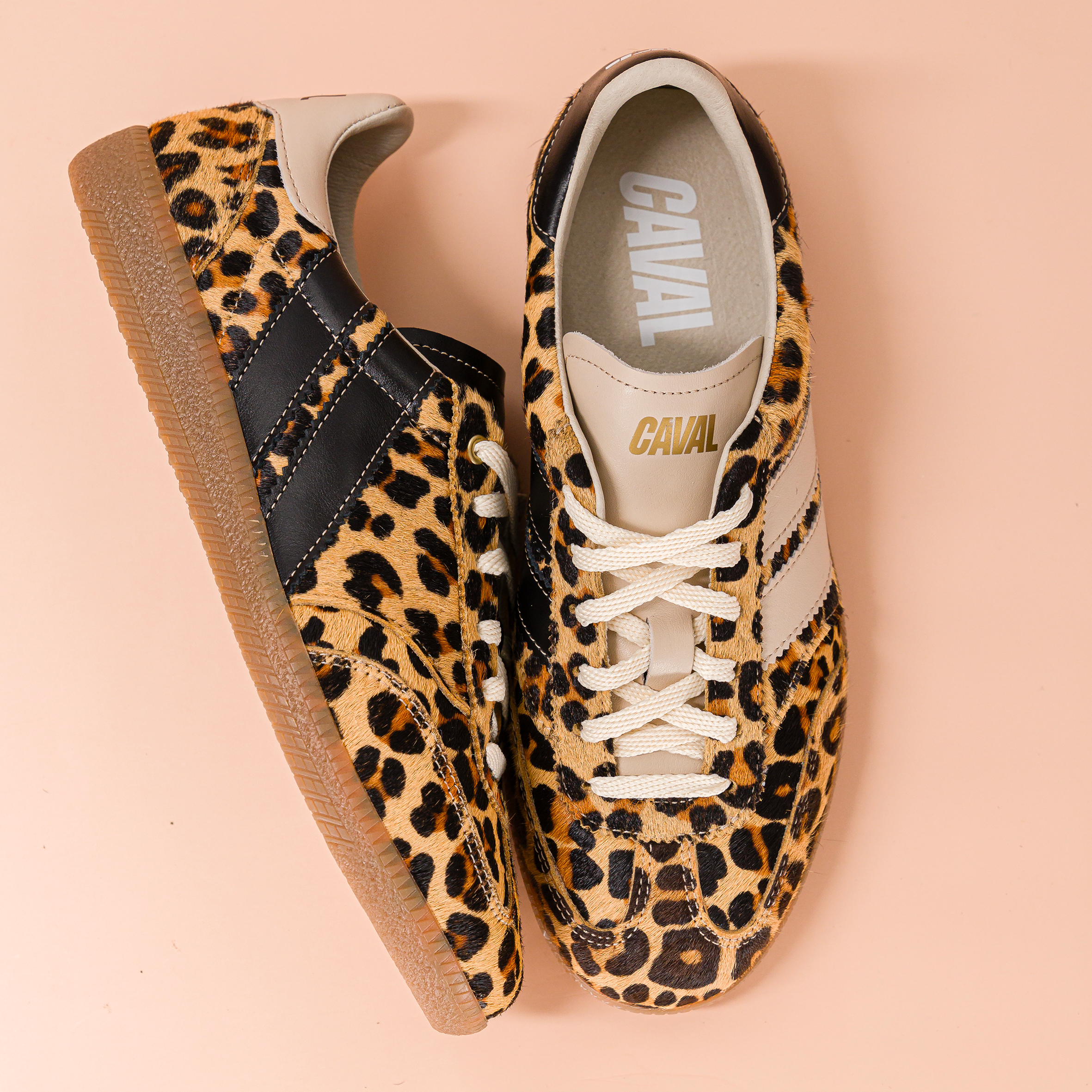Baskets Caval X Des Petits Hauts - Leo