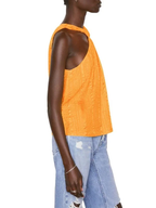 Top Draped Halter - Kumquat
