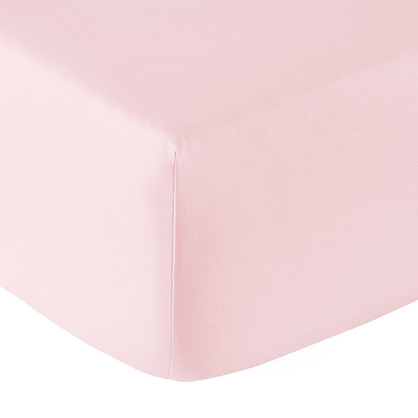 Percale Unie - Drap Housse - Rose
