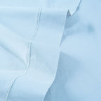Percale Unie - Drap Plat - Bleu Ciel