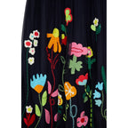 Robe Sequin Embroidered Tulle With Slip