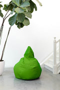Pouf Dropseat - 75x75x110cm - Vert Citron
