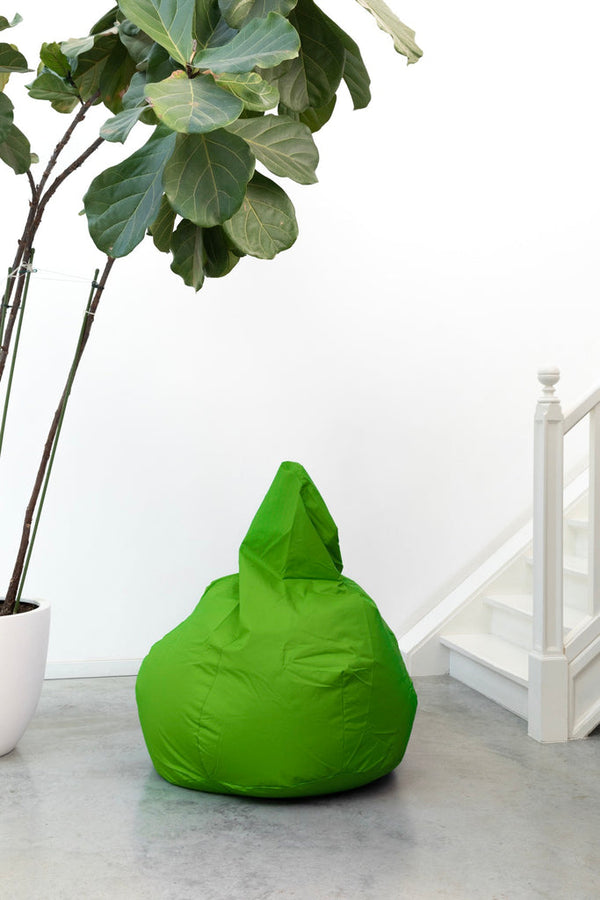 Pouf Dropseat - 75x75x110cm - Vert Citron
