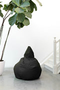Pouf Dropseat - 75x75x110cm - Gris Foncé