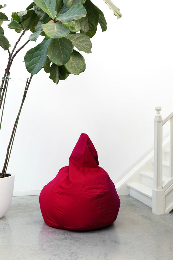 Pouf Dropseat - 75x75x110cm - Red