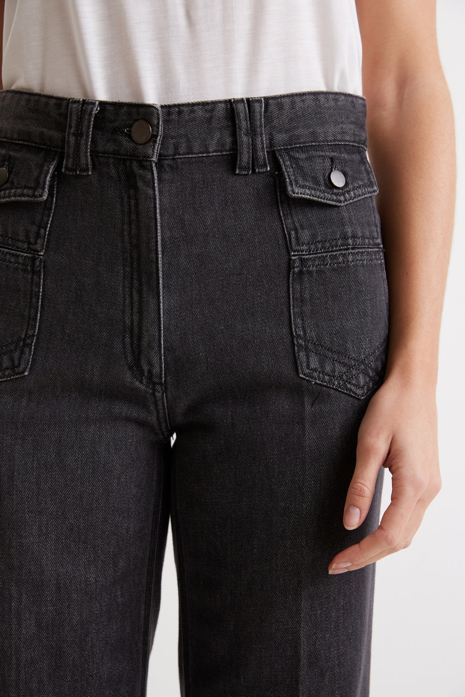 Pantalon Jean Anna - Anthracite