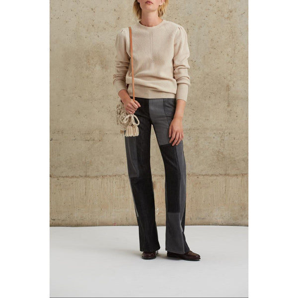 Pantalon Jean Edene - Gris Chiné