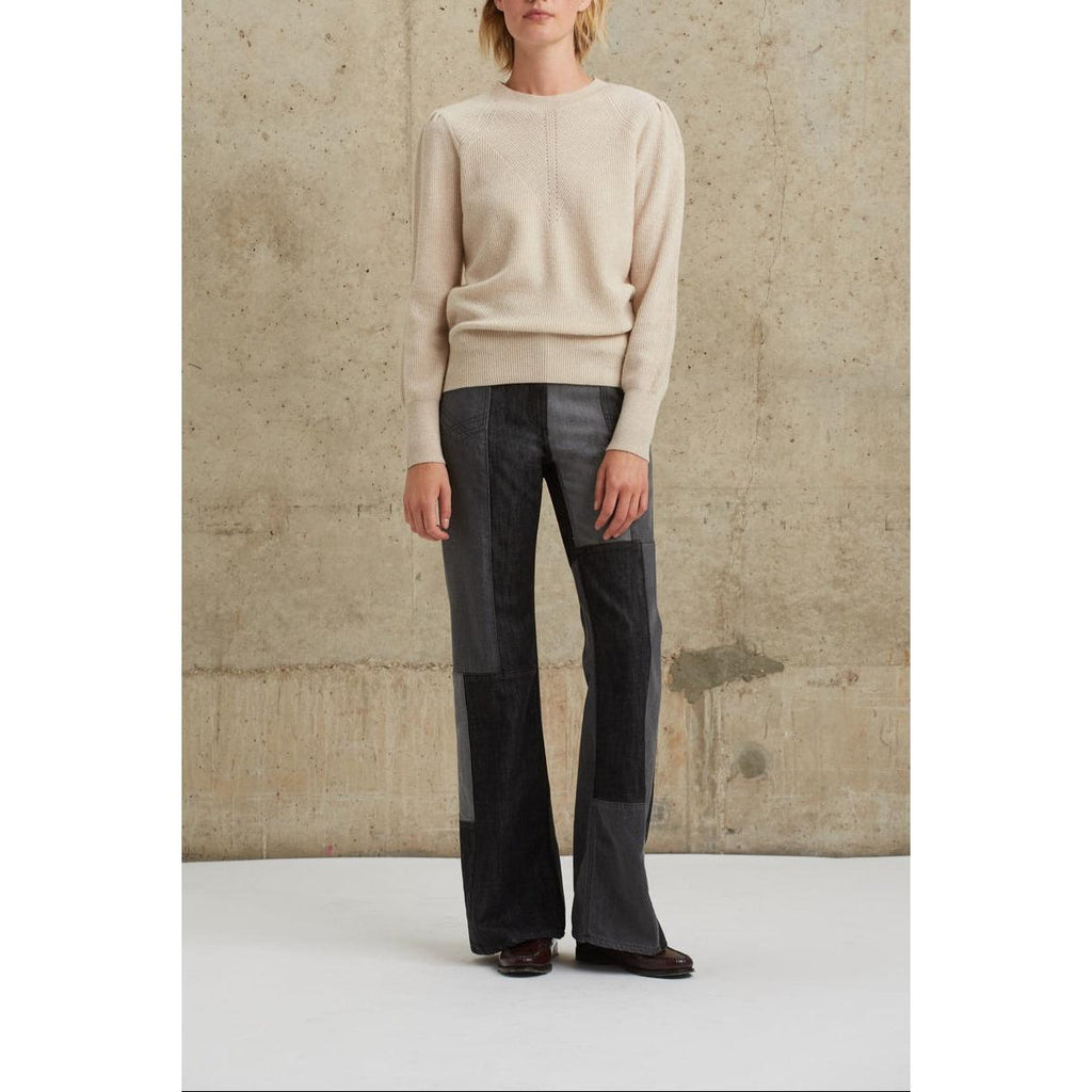 Pantalon Jean Edene - Gris Chiné