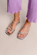 Sandales Plates Roma T - Plata