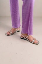 Sandales Plates Roma T - Plata