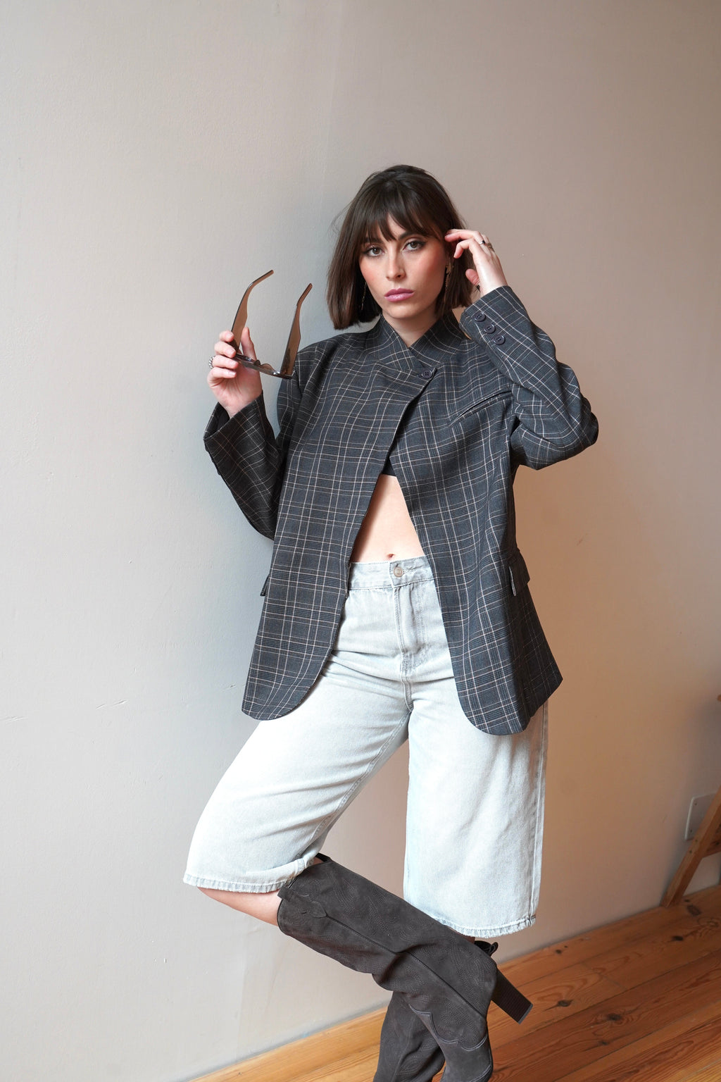 Blazer Jeanne Gris